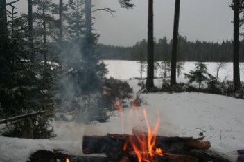 Fireplace by Haukijärvi
