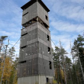 Tower at Lauhavuori nationalpark