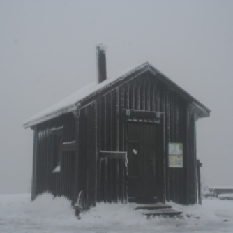 This hut is at top of the Valtavaara