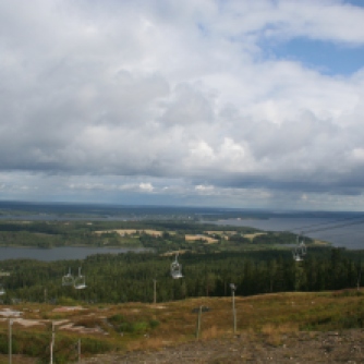 Top of Vuokatti hill