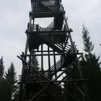 Sightseeing tower at Väisälänmäki